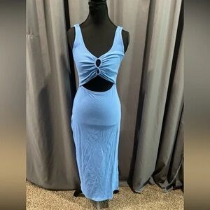 L*Space Light Blue Backless Dress